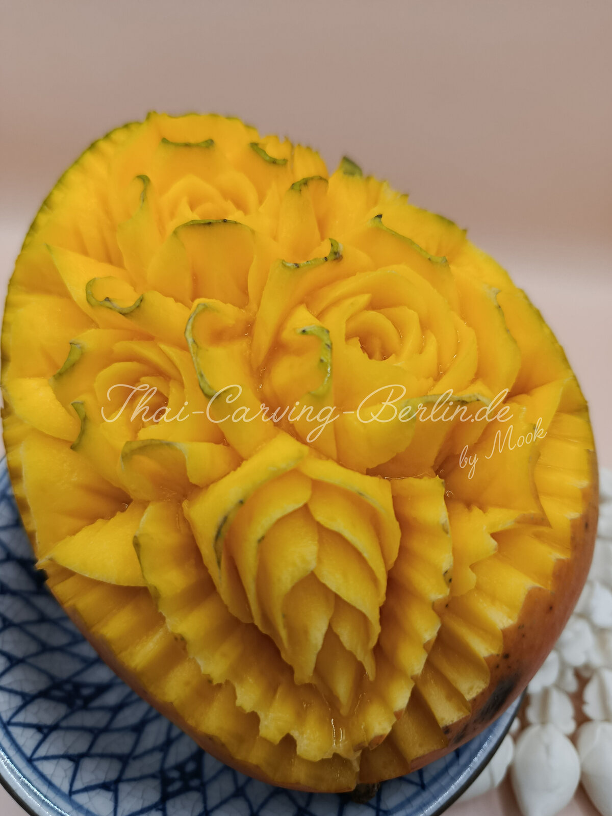 Blumengestaltung aus Mango